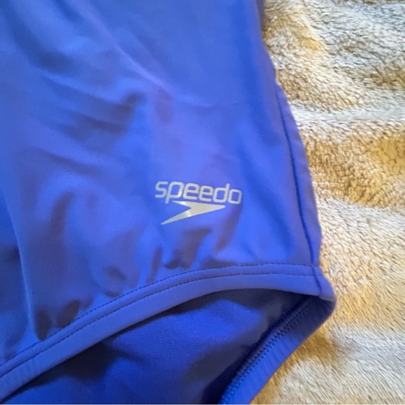 NWT Speedo blue one piece swim ties Size 18 - Picture 3 of 9